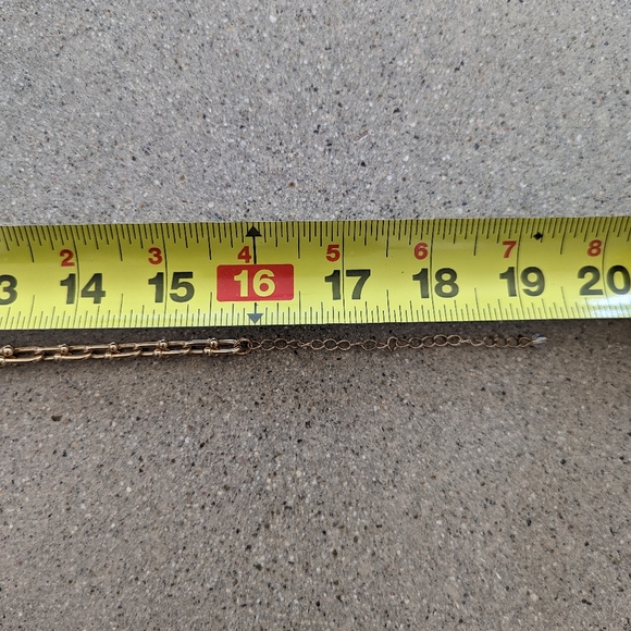 House of Harlow 1960 connecting ball tiffany gold chain necklace - Picture 6 of 6